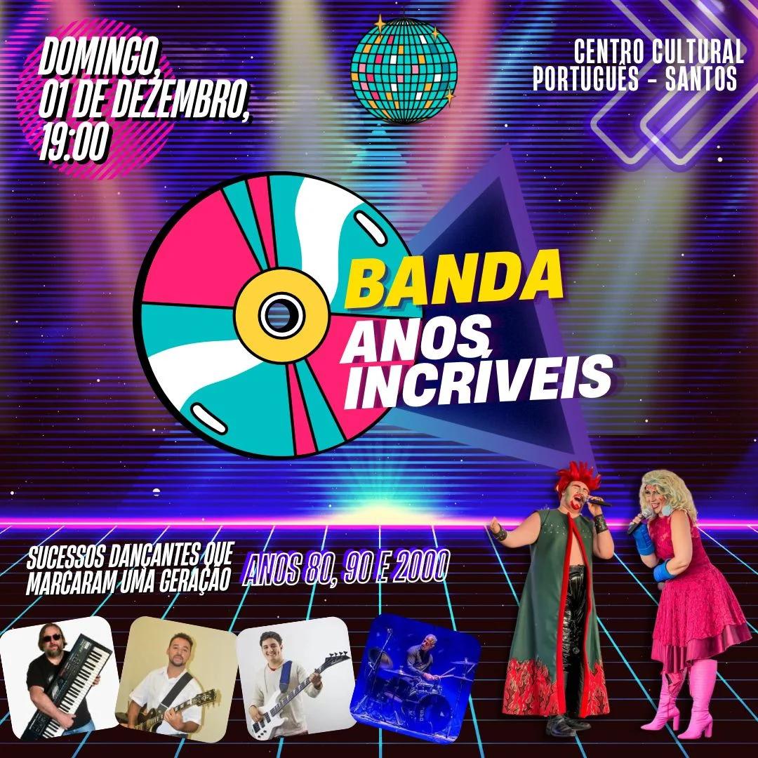 BANDA ANOS INCRÍVEIS